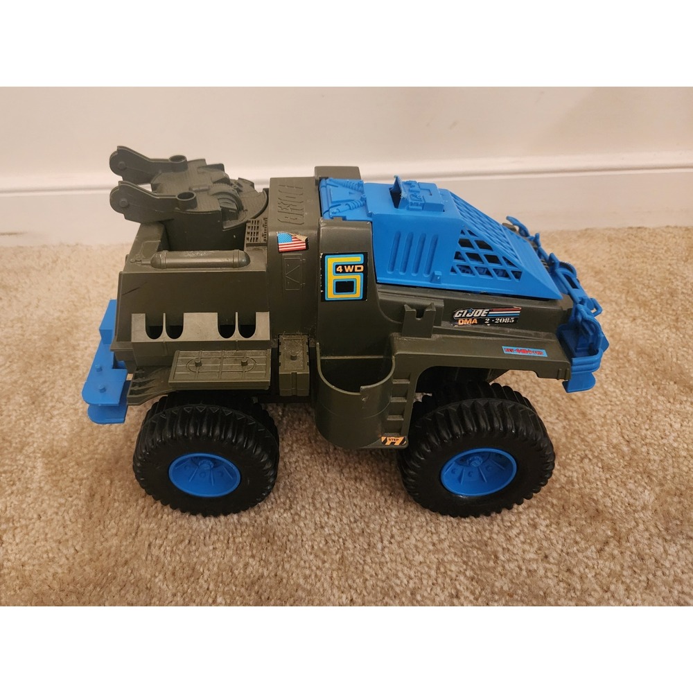Vintage 1991 GI Joe Battle Wagon Vehicle Hasbro 4WD Missile Launcher Truck